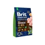 Сухий корм для дорослих собак гігантських порід Brit Premium Adult XL з куркою