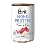 Вологий корм для собак Brit Mono Protein Lamb & Rice з ягням та рисом, 400 г