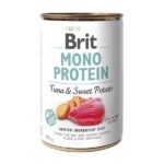 Вологий корм для собак Brit Mono Protein з тунцем і бататом, 400 г
