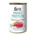 Вологий корм Brit Mono Protein з тунцем і бататом для собак, 400 г