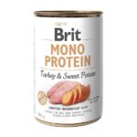 Влажный корм для собак Brit Mono Protein Turkey & Sweet Potato с индейкой и бататом, 400 г