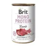 Вологий корм Brit Mono Protein з ягням для собак, 400 г