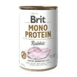 Вологий корм для собак Brit Mono Protein з кроликом, 400 г