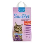 Наповнювач бентонітовий SANI PET з лавандою для котів, 2.5 кг