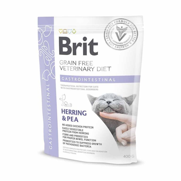 Brit Veterinary Diet Gastrointestinal при порушеннях травлення для котів