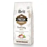 Сухий корм Brit Fresh Light Fit & Slim з індичкою і горошком для літніх собак