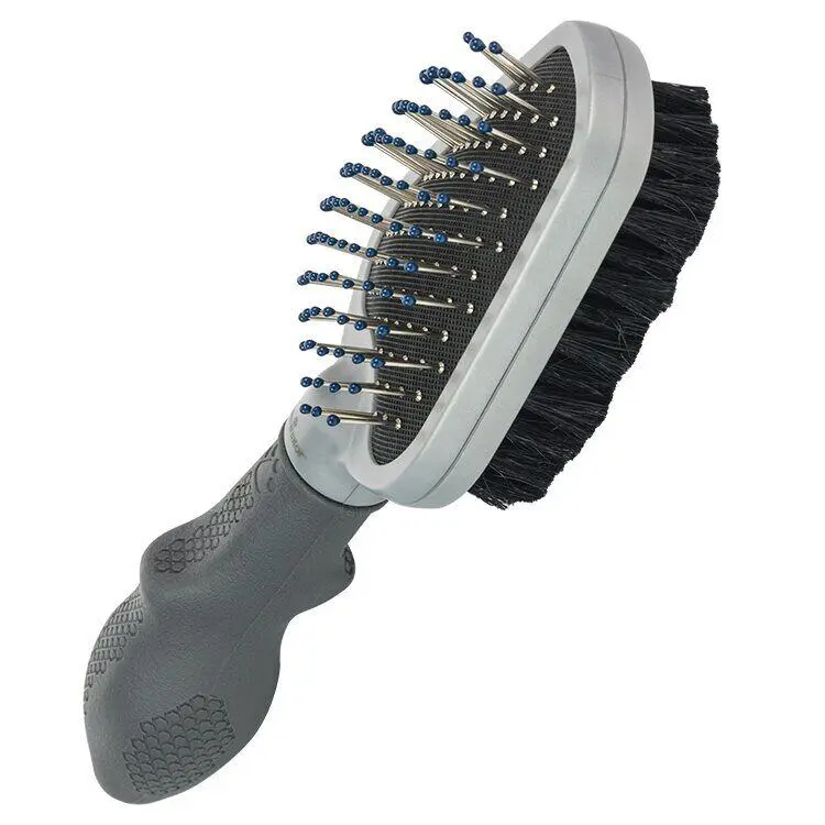 Гребінець-щітка FURminator двостороння для собак та котів