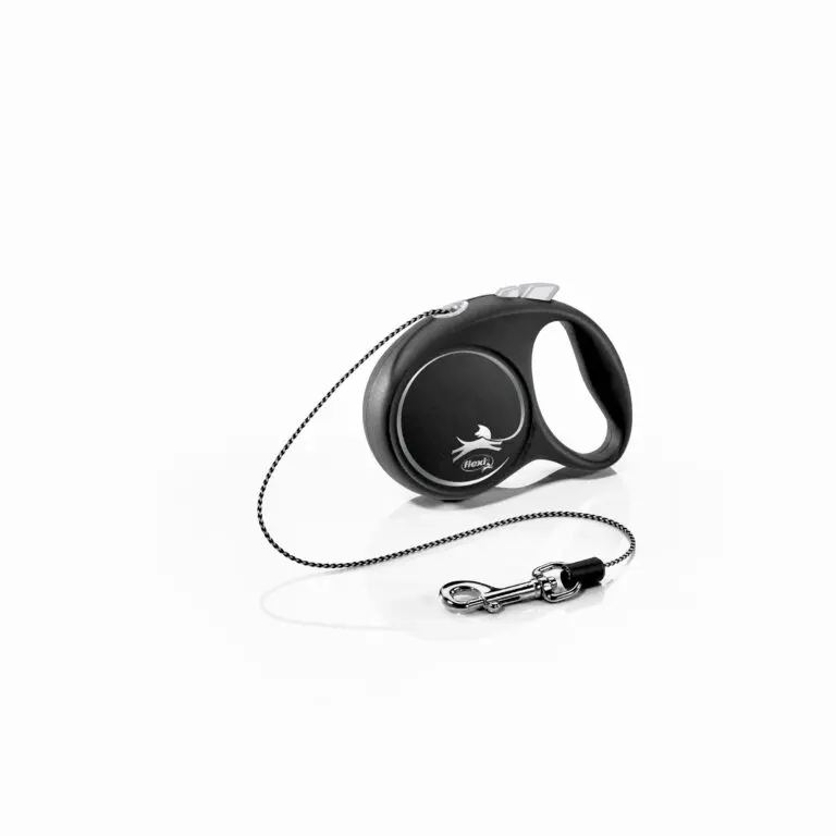 Рулетка Black Design XS трос для собак, 3 м, до 8 кг