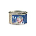 Вологий корм Brit Premium by Nature з куркою і яловичиною для котів, 200 г