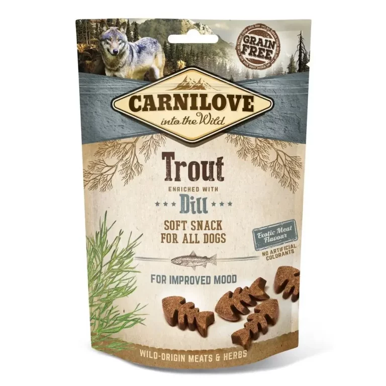 Ласощі Carnilove Semi Moist з фореллю для собак, 200 г