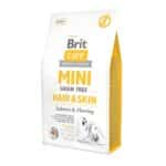 Сухий Brit Care Mini Hair & Skin з лососем для собак