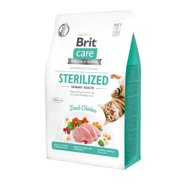 Сухий корм Brit Care Cat GF Urinary Health для стерилізованих котів з куркою