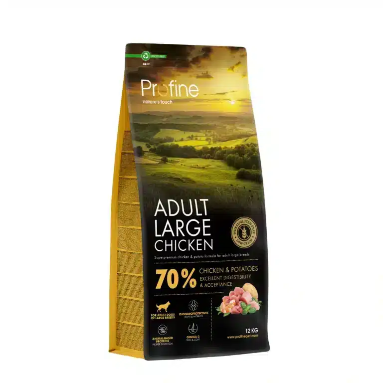 Сухий корм Profine Adult Large Chicken з куркою і картоплею для дорослих собак