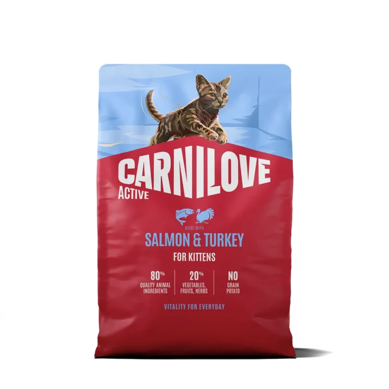 Сухий корм для кошенят Carnilove Active з лососем та індичкою