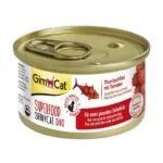 Вологий корм GimCat Shiny Cat Superfood з тунцем і помідором для котів, 70 г