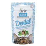 Функциональные лакомства Brit Care Dental с индейкой для котов, 50г