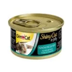 Вологий корм GimCat Shiny Cat з куркою і креветками для котів, 70 г