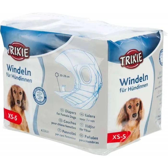 Підгузки Trixie для собак сук, 12 шт