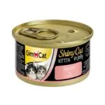 Вологий GimCat Shiny Kitten з куркою для кошенят, 70 г