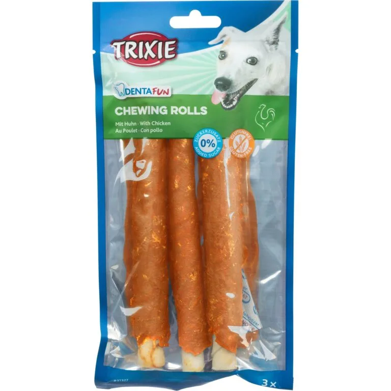 Ласощі Trixie Denta Fun паличка з куркою для собак, 140 г