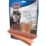 Ласощі для собак Tixie PREMIO 4 Meat Bars 4 x 100 г (курка, качка, баранина, лосось)