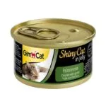 Вологий корм GimCat Shiny Cat з куркою і травою для котів, 70 г