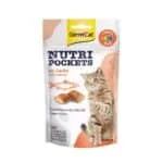 Ласощі GimCat Nutri Pockets з лососем для котів, 60 г