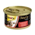 Вологий корм для котів GimCat Shiny Cat з тунцем і лососем, 70 г