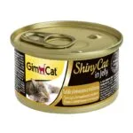 Вологий корм GimCat Shiny Cat з тунцем і креветками для котів, 70 г