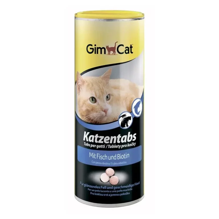 Ласощі GimCat Katzentabs Fish & Biotin з рибою для котів, 425 г