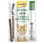 М'ясні палички для кішок ягня та курка grainf-free 4шт.