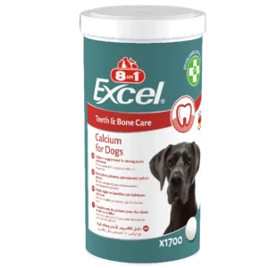 Вітаміни 8in1 Excel Calcium для зубів і кісток для цуценят і дорослих собак