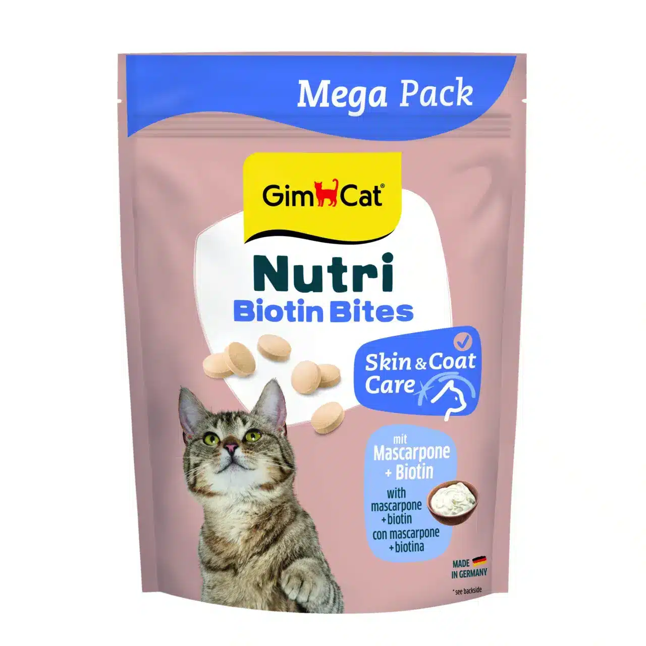 Ласощі GimCat NUTRI BIOTIN BITES для котів 425 г