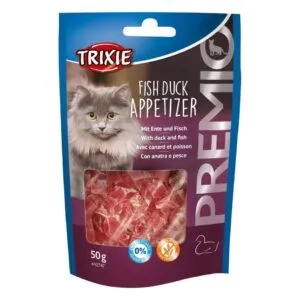 Ласощі PREMIO Fish Duck Appetizer з качкою і рибою для котів, 50 г