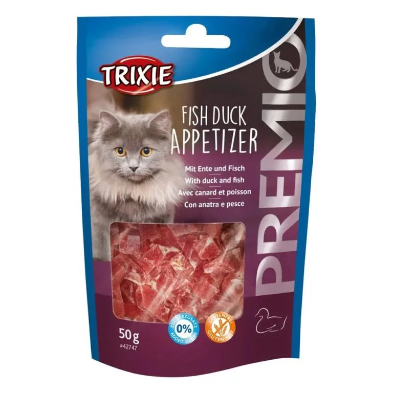 Ласощі PREMIO Fish Duck Appetizer з качкою і рибою для котів, 50 г