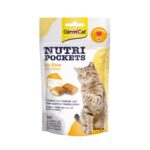 Nutri Pockets для кошек Сыр+Таурин 60г