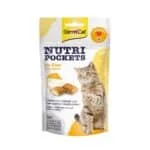 Ласощі GimCat Nutri Pockets з сиром і тауріном для котів, 60 г