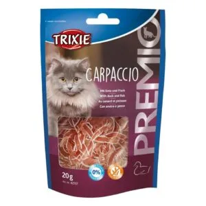 Ласощі Trixie Premio Carpaccio з качкою і рибою для котів, 20 г