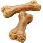 Кость Trixie для собак прессованная жевательная с мясом пениса натуральная кожа 12см 60г 2шт / упак