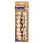 Ласощі 8in1 Triple Flavour кістки жувальні XS для собак, 7 шт