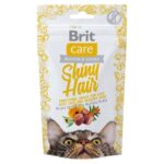 Функціональні ласощі Brit Care Shiny Hair з лососем для котів, 50г