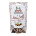 Функціональні ласощі Brit Care Hairball з качкою для котів, 50г