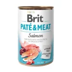 Влажный корм для собак Brit Pate & Meat с лососем, 400 г