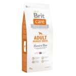 Сухий корм для дорослих собак середніх порід Brit Care Adult Medium Breed Lamb & Rice