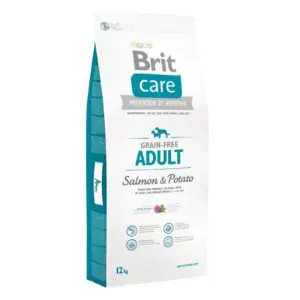 Сухий корм Brit Care GF Adult Salmon & Potato беззерновий з лососем для собак