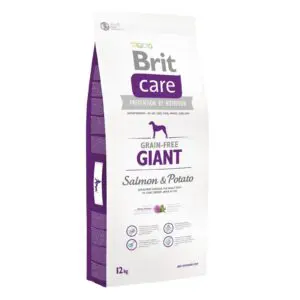 Сухий корм Brit Care GF Giant Salmon & Potato для собак з лососем, 12 кг