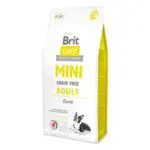 Сухий корм Brit Care Mini Grain Free Adult для дорослих собак мініатюрних порід беззерновий з ягням