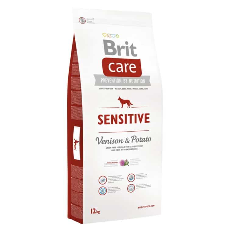 Сухий корм Brit Care Sensitive All Breed для собак усіх порід гіпоалергенний з олениною