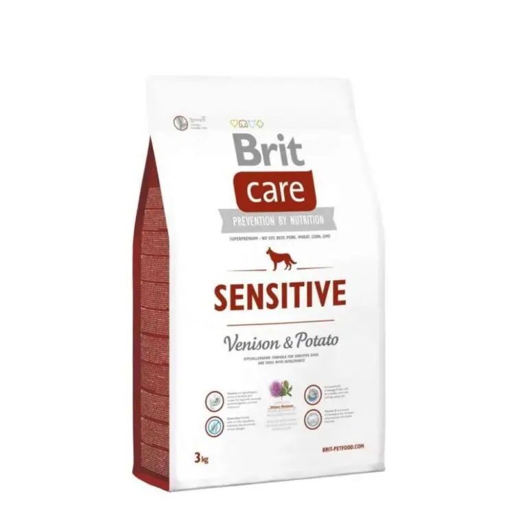 Сухий корм Brit Care Sensitive All Breed для собак усіх порід гіпоалергенний з олениною