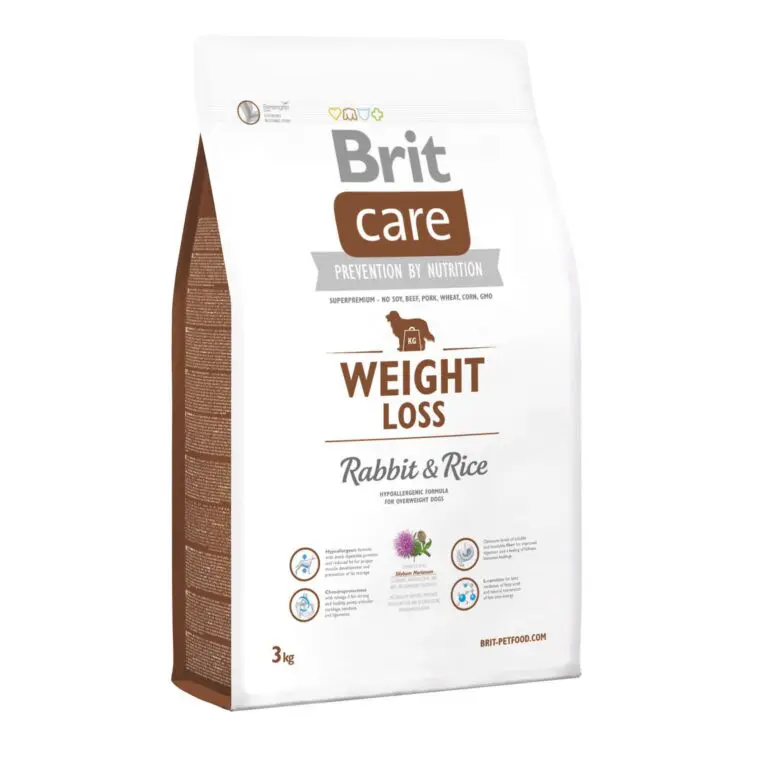Сухий корм Brit Care Weight Loss Rabbit & Rice для собак з кроликом і рисом